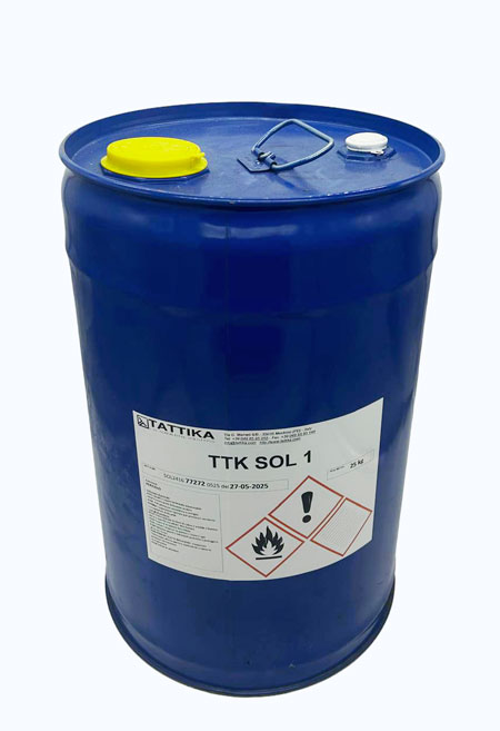 Antischiuma TTK SOL 1 per distillatore di solventi Tattika