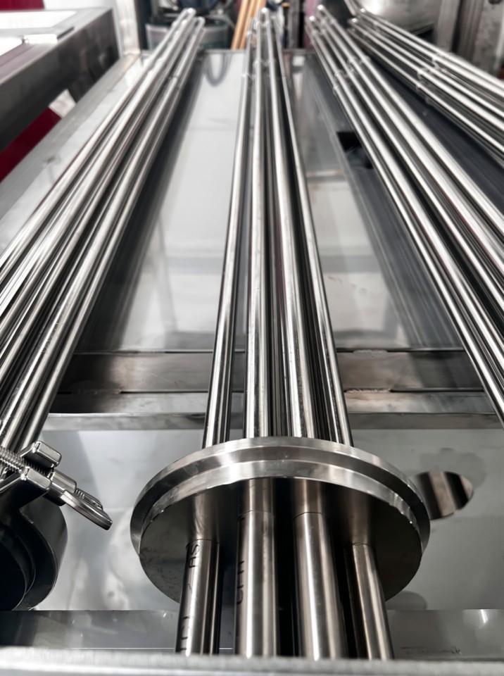 Resistenze elettriche ATEX in acciaio inox per distillatori di solventi