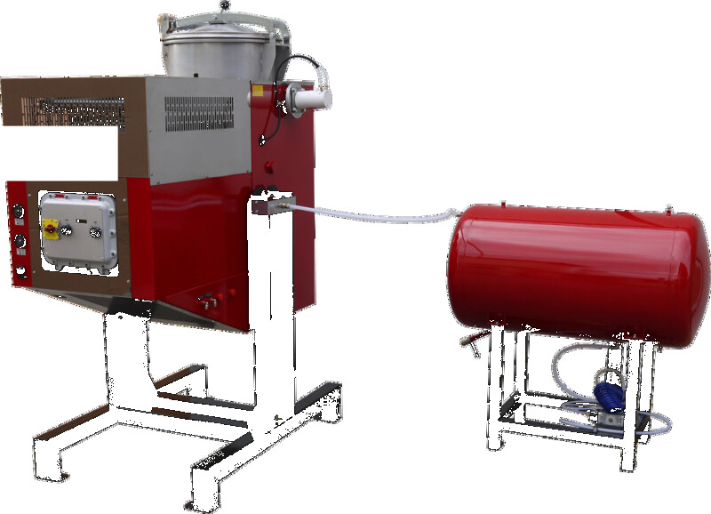 Serie Pro — distillatore solventi 60–160 L
