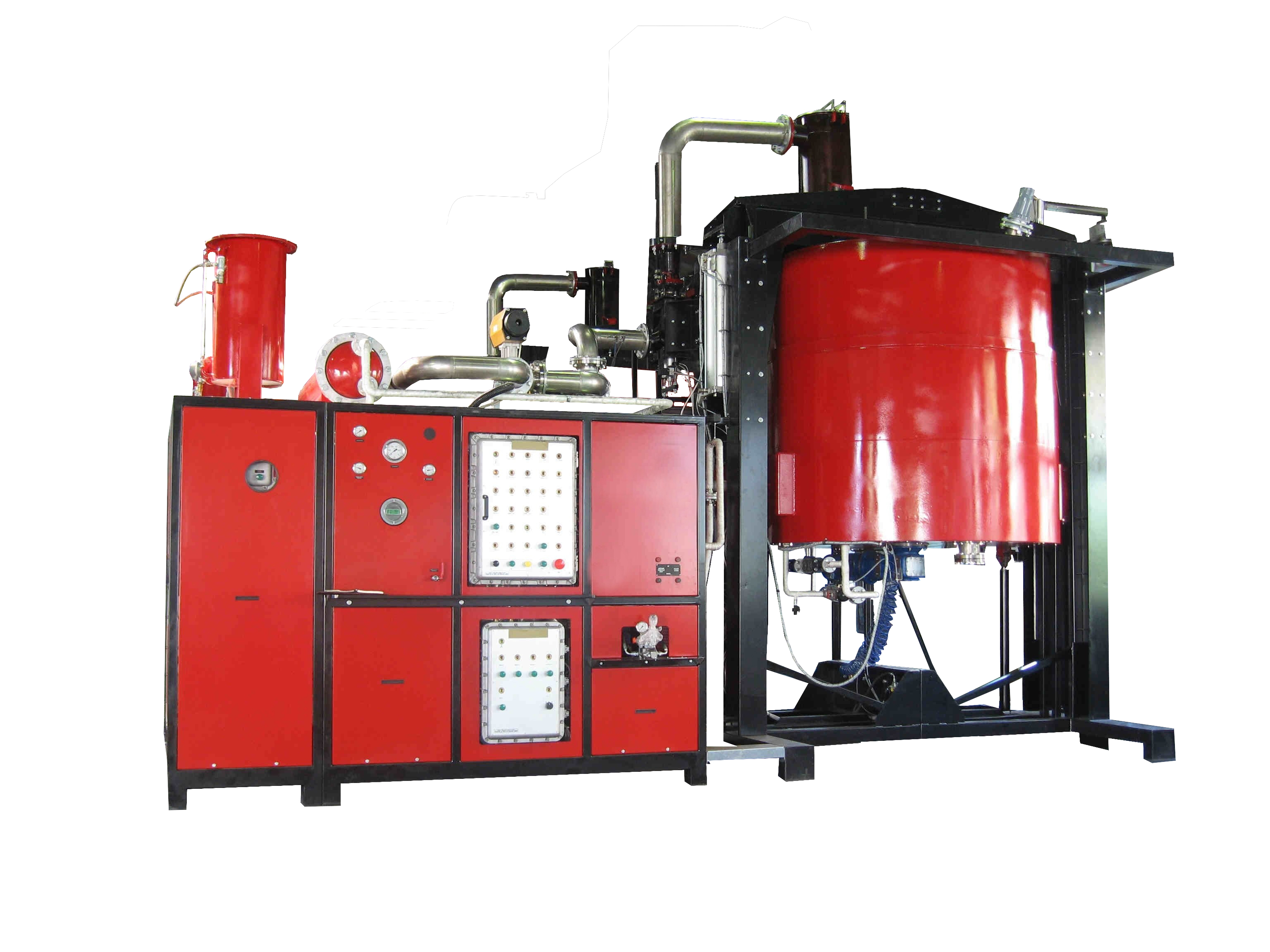 Industrial 2200 — distillatore solventi 2200 L